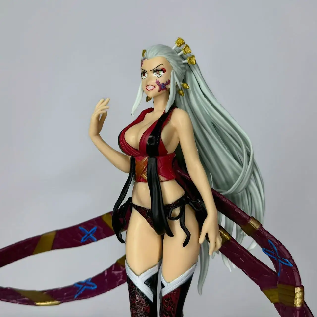 Anime Demon Slayer Demon Slayer: Kimetsu no Yaiba Figur Giyuutarou Daki Kokushibo Tsugikuni Yori 1 Douma Inosuke Acchion Figuren Modell und ys – Detail 16