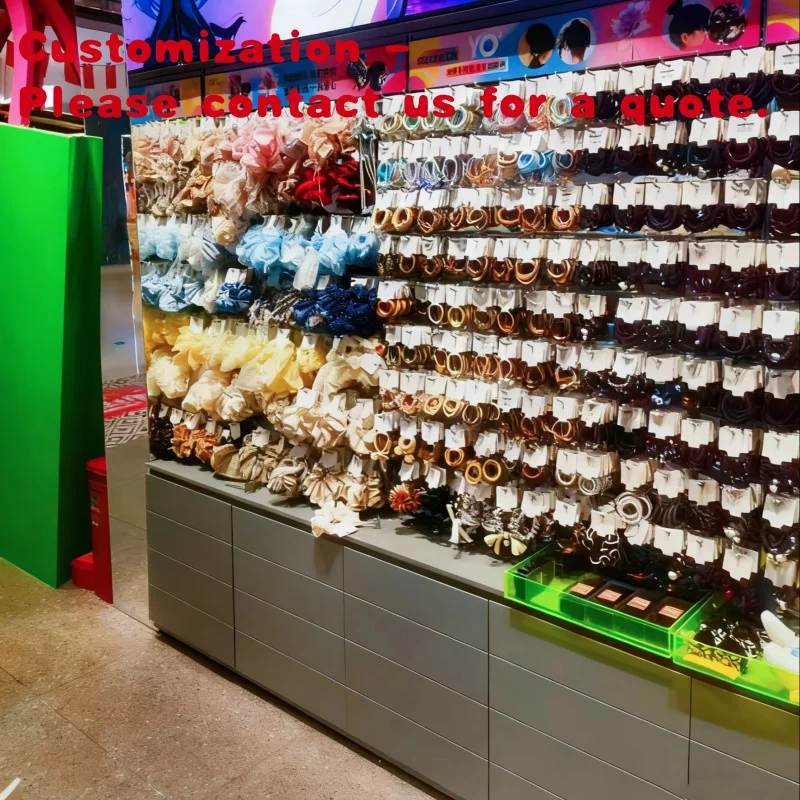 

custom.Hair Accessory Display Cabinet, Custom Display Stand, Toy Store Display Cabinet, Accessory Store Shelf Customization
