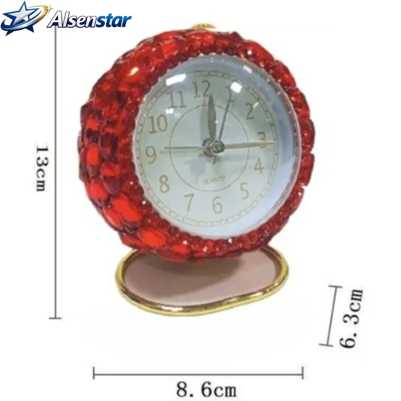 Modern Table Clocks Creative Living Room Desk Clock Bedroom Silent Desktop Watch with Light Interior Decoration Accessories