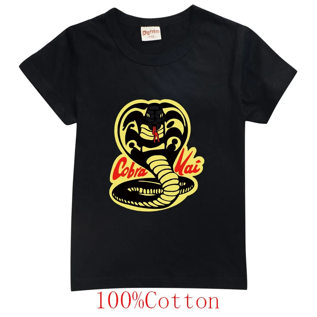 Cobra Kai Printed Summer Children's T-shirt