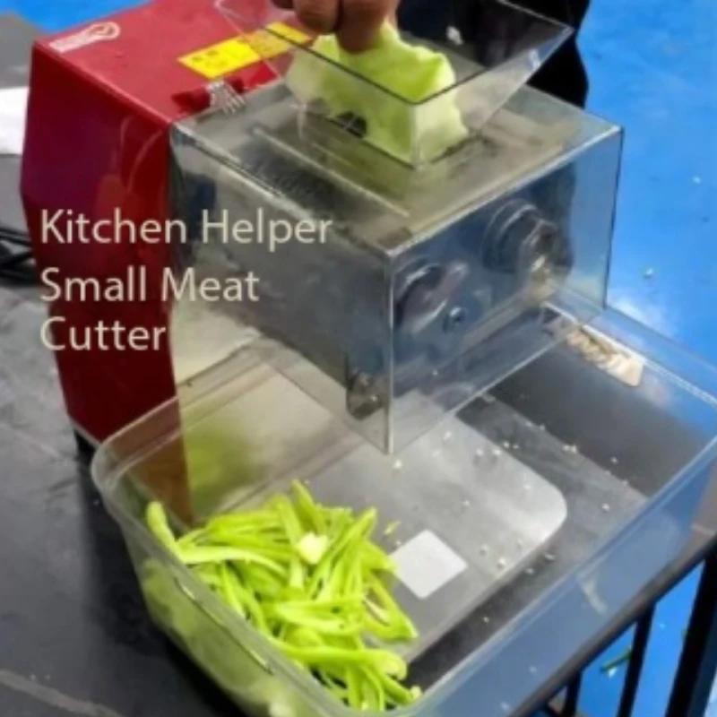 Commercial Meat Cutter Multifunctional Meat Cutting Machine Vegetable Cutter Electric Meat Slicer Kitchen Equipment