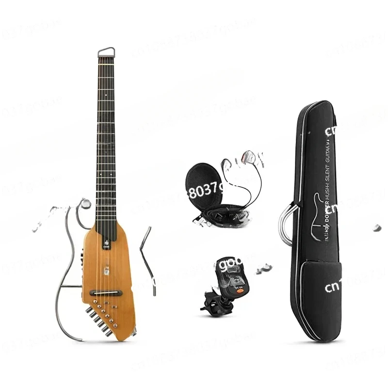 Headless Silent Travel Guitar-I,Bit Frames, Ultra Light, Acoustic, Hush I