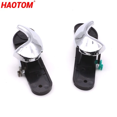 Manija interior de puerta de coche, manija interior delantera, trasera, izquierda, derecha, plástico cromado para Lifan 320 69230-89101