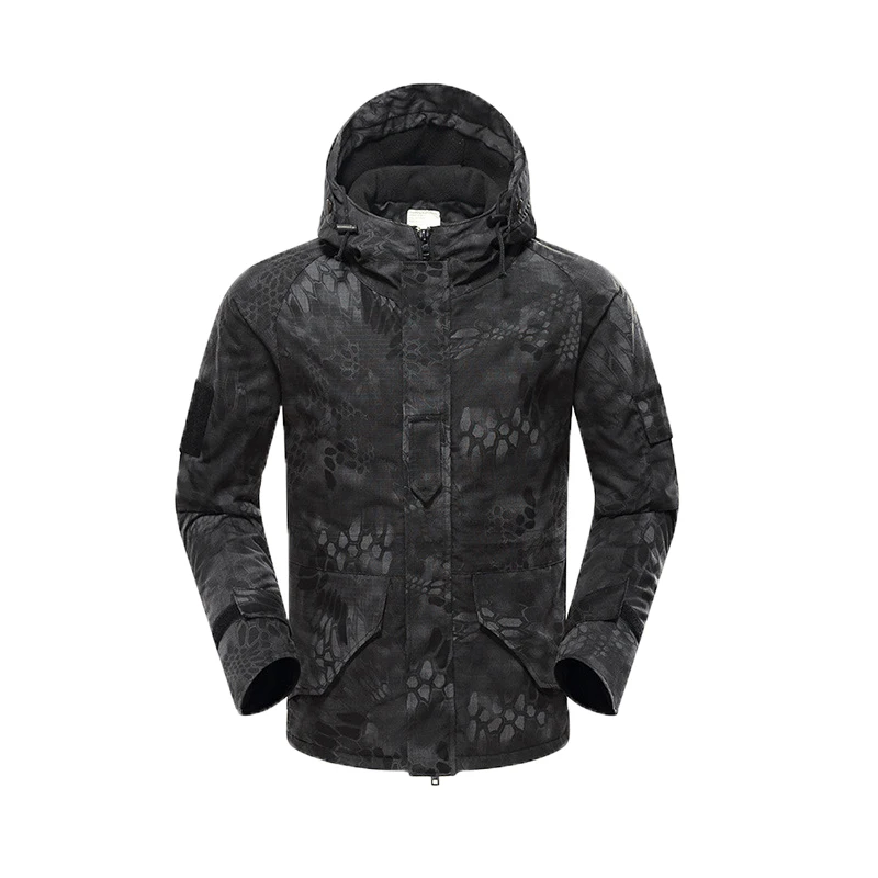 Chaqueta militar de lana de invierno para hombre, uniforme táctico, abrigo de caza Multicam, chaquetas térmicas de camuflaje, ropa táctica