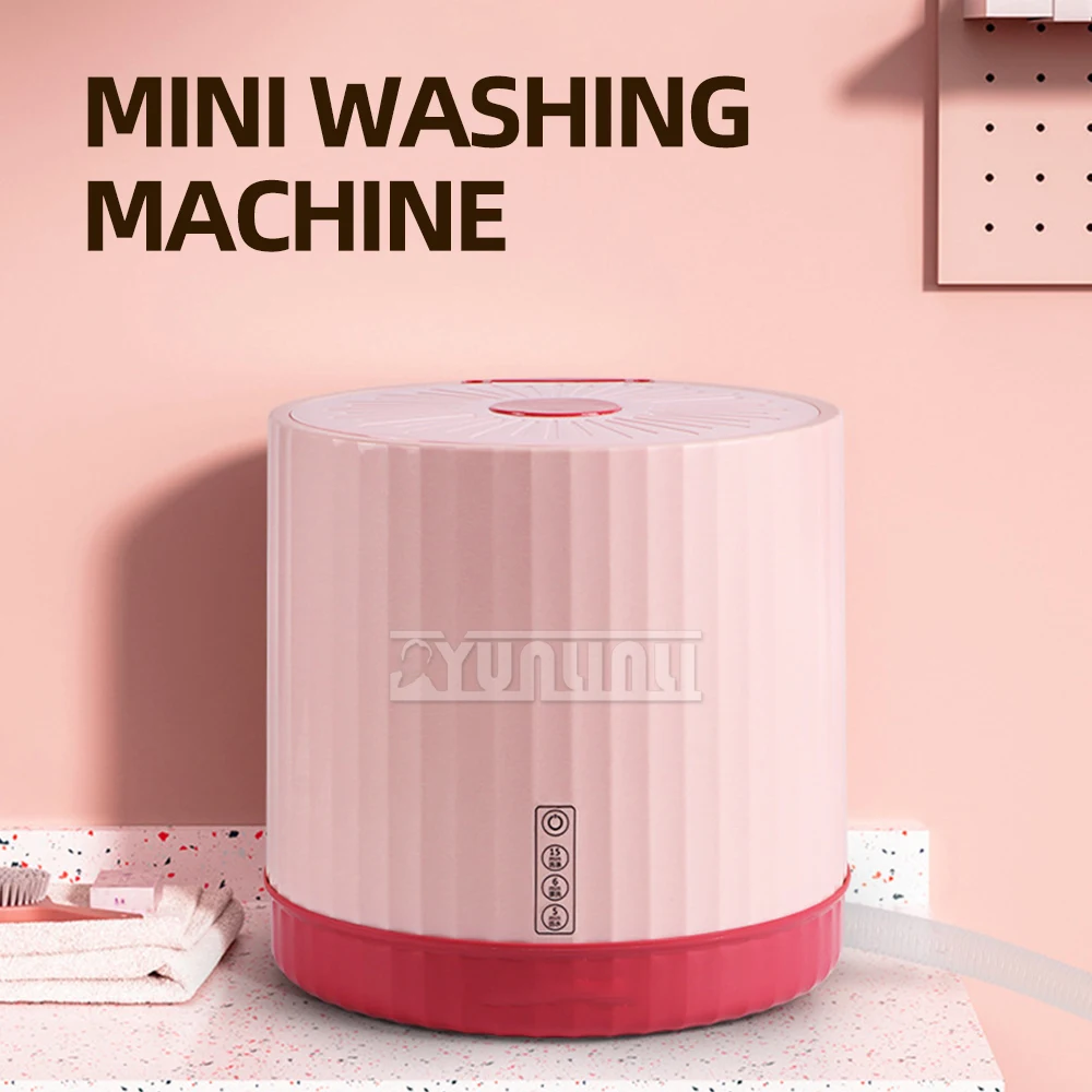 Machine à laver les sous-vêtements Turbo en plastique Portable de bonne qualité, Machine de nettoyage des culottes et des chaussettes
