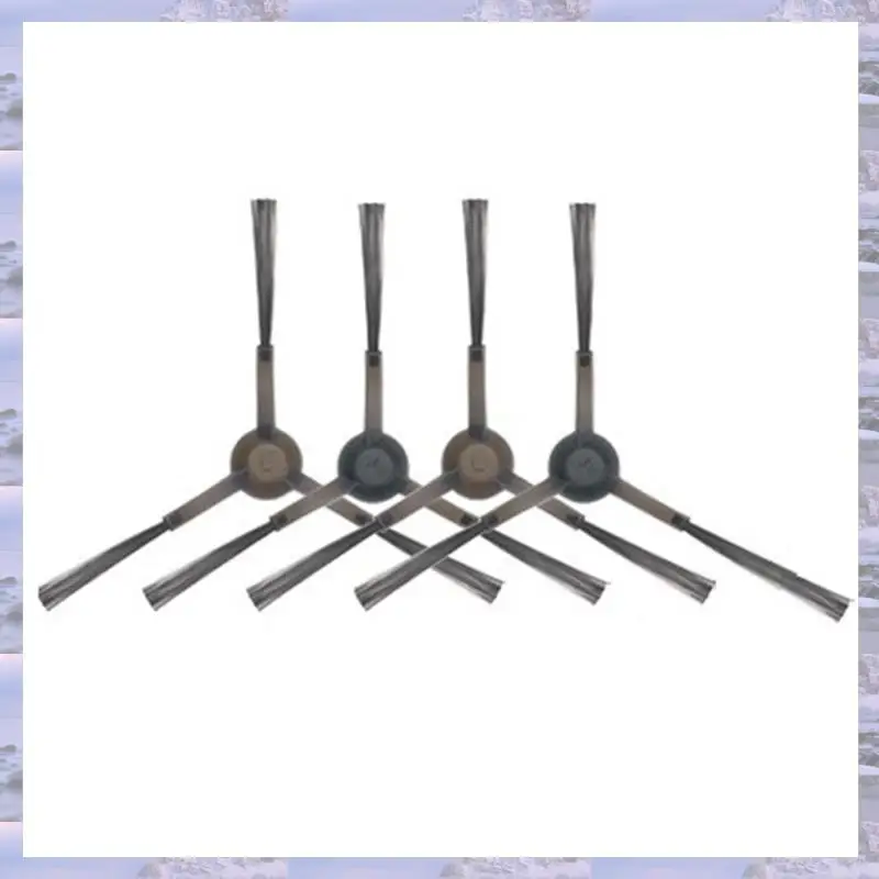 2025-4 قطعة فرشاة جانبية للكنس لـ Midea W11 جهاز آلي لتنظيف الأتربة فرشاة جانبية أجزاء أداة التنظيف المنزلية