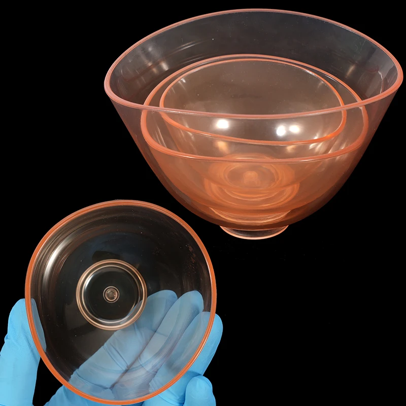 

3pcs Professional Dental Lab Mixing Bowl Thicken Flexible Rubber Mixing Bowl S/M/L Dentist Lab Mixing Cup Tools