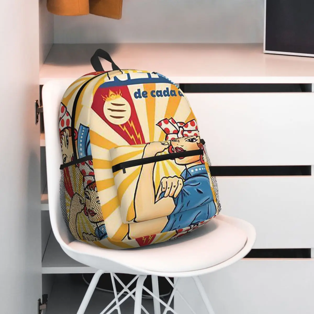 Arepas Venezuela Student Backpack School Bag Hiking Travel Daypack for Boys Girls Bookbag Shoulder Bags