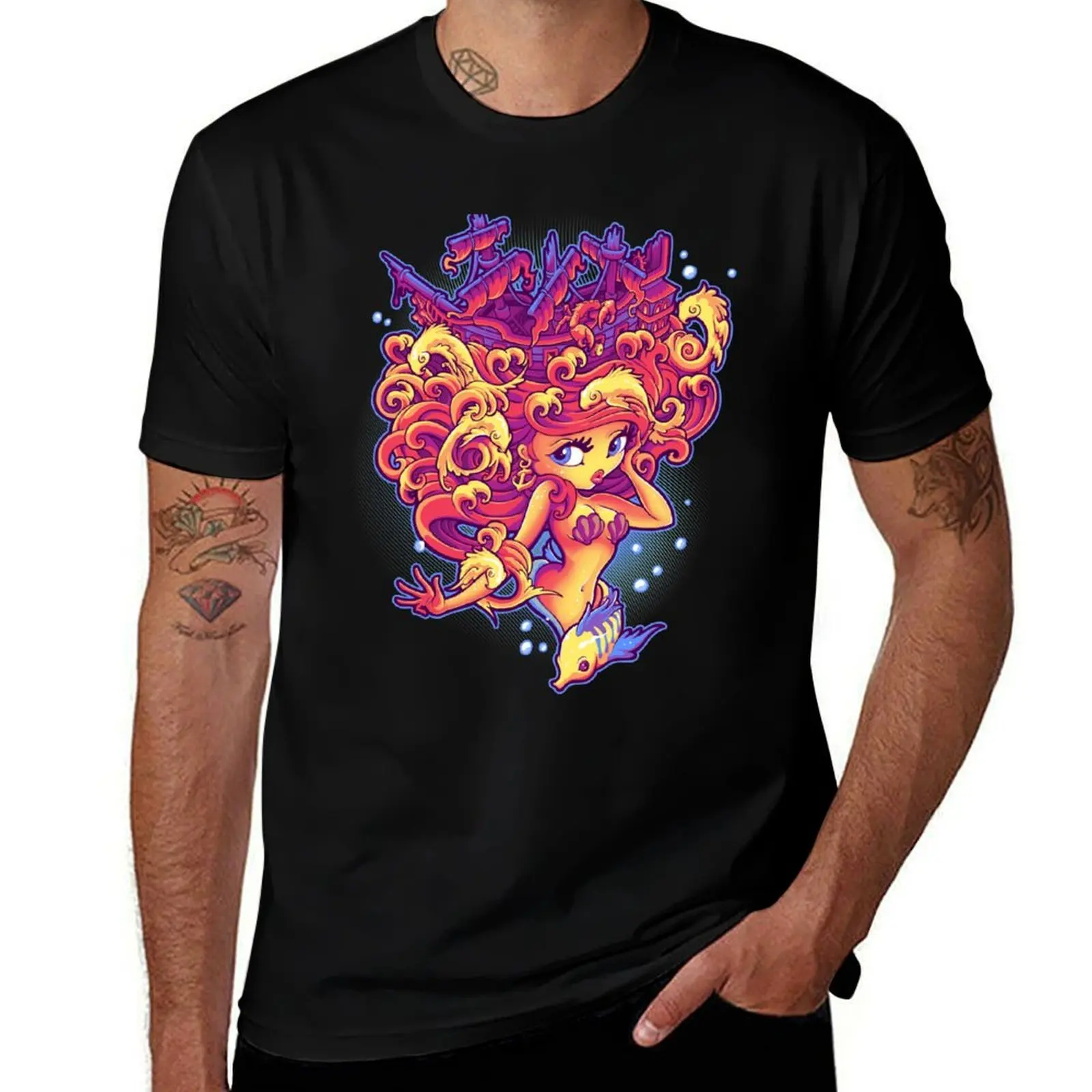 Sunken Treasure T-Shirt Casual All Match Short Sleeve T-Shirt