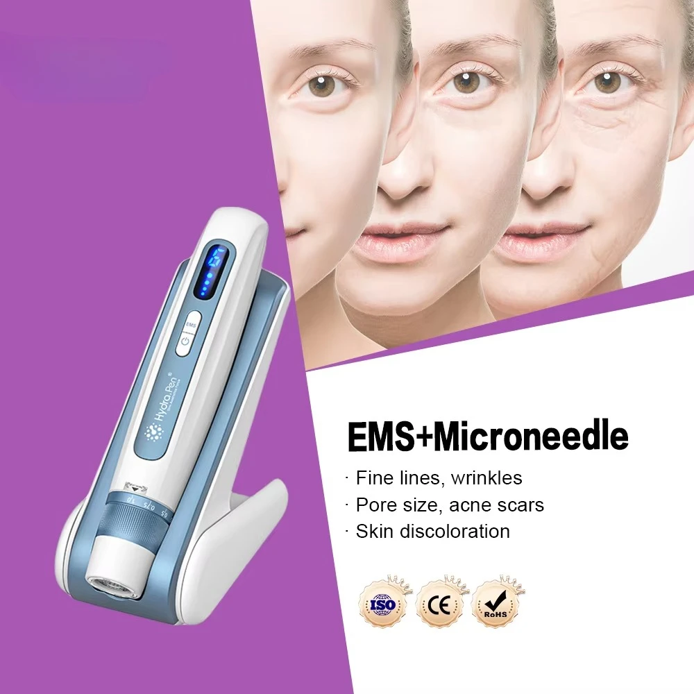 Nuevo Dr. Pen Hydra Pen H5, Aplicador de Suero para Mesoterapia, Cuidado de la Piel, Bio Exosoma, Derma Micro Pins Pen, Uso en Salón y en Casa