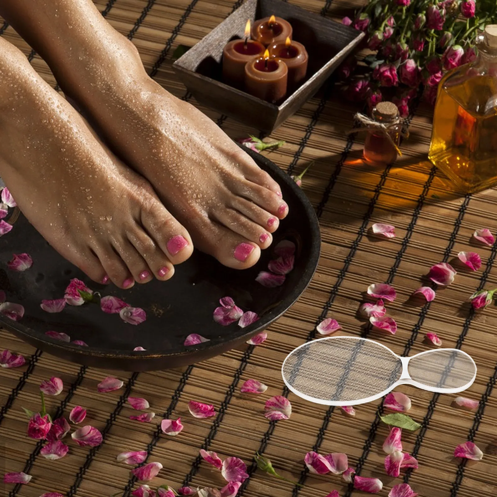 

2Pcs Nano Glass Foot File Professional Pedicure Tool for Dry Cracked Heels Thick Skin Remover Exfoliator Dead Skin Remover Tool