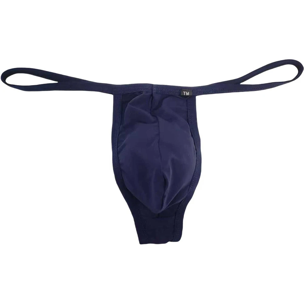 Simple Daily Men Invisible Elastic G-String Thongs Thin Belt Bulge Pouch Panties Shorts Man Breathable Underwear
