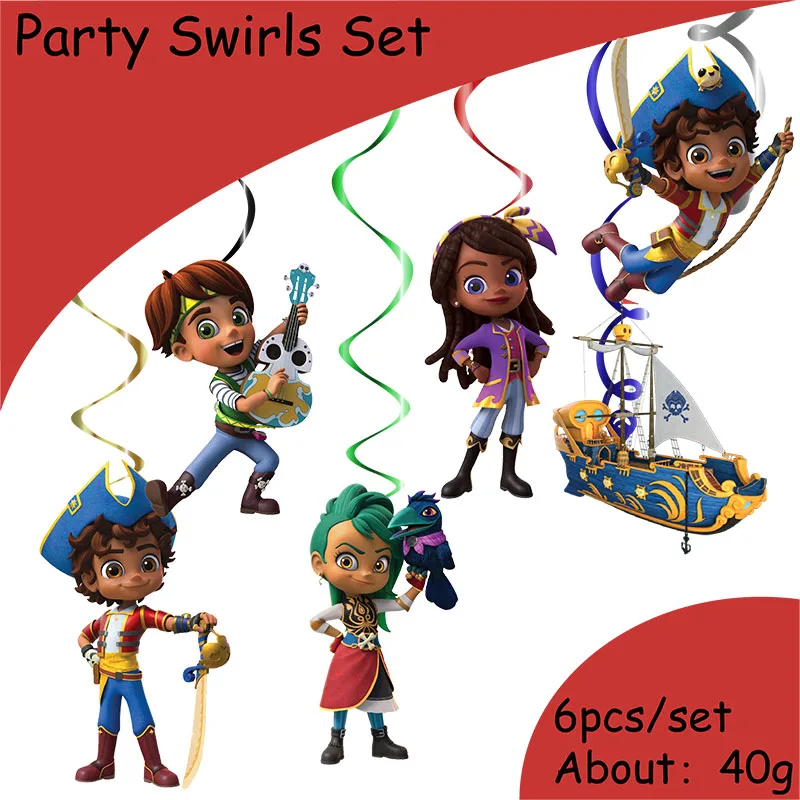 Santiago der Meere Party liefert Geschirr Set Tasse Teller Servietten für Kinder Geburtstags feier Dekoration Jungen und Mädchen Babys hower – Detail 7