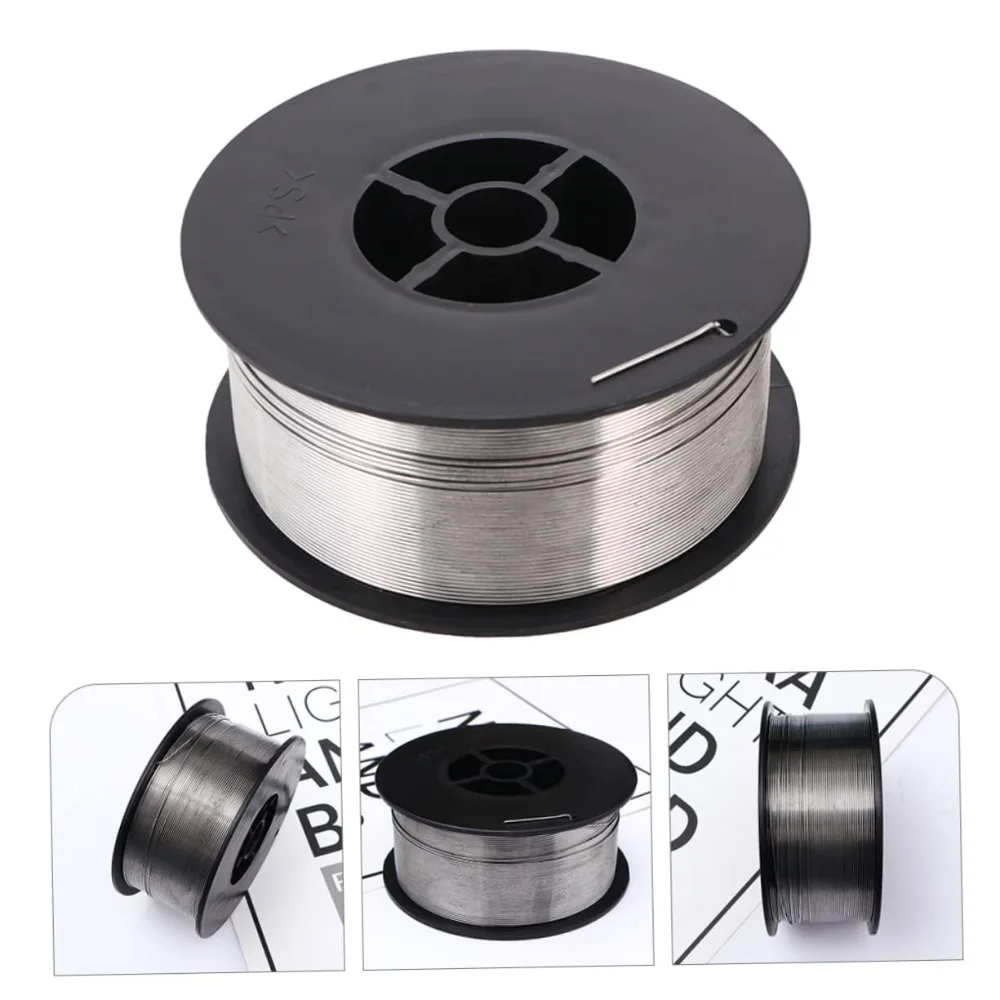 Lasmachine Accessoires Airless Koolstofstaaldraad 0.8mm/1mm Flux Gevulde Zelf Afgeschermde Ijzer Lasdraad voor DIY Reparatie