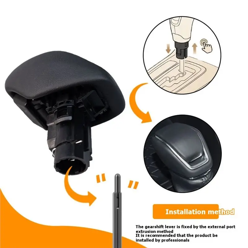A64P-Car Gear Shift Knob Shift Lever Handle For Toyota RAV4 Highlander Kluger Wildlander 2019-2022