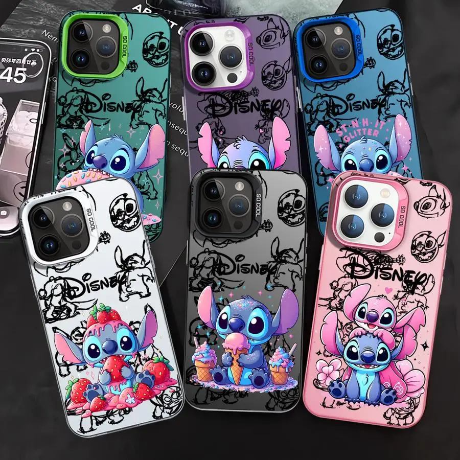 Cartoon Cute Stitch Phone Case for Xiaomi 12T Pro 13T Mi 11 Lite Redmi K60 Ultra Poco X3 Pro F4 F3 GT X5 C50 C51 Soft Cover