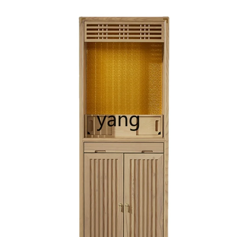 Yhl Altar Modern Minimalist Guanyin Worship Buddha Cabinet Home Shrine Clothes Closet Wealth Cabinet Buddha Cabinet C