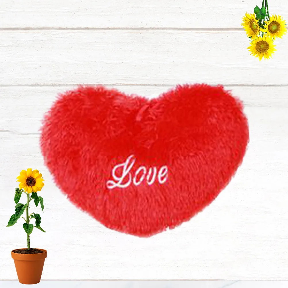 

Подушка-валик в форме сердца, 1 шт., милая романтическая декоративная мягкая подушка для дома, спальни, автомобиля, декора стола, подарок