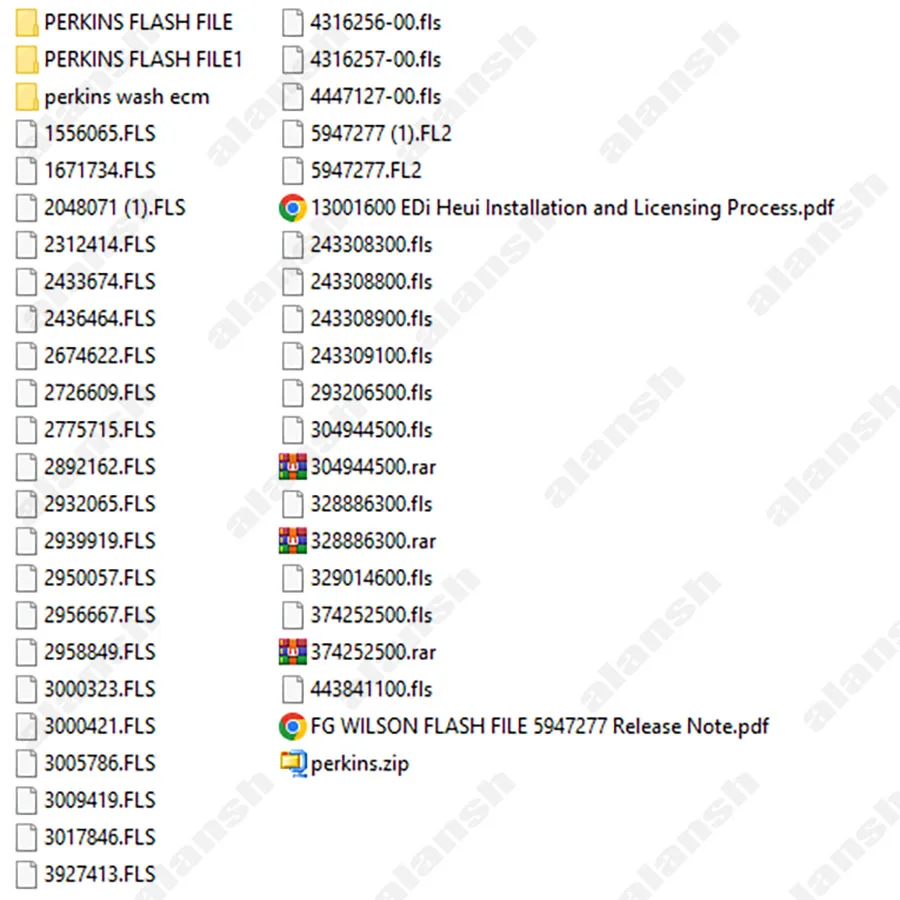 For Perkins Flash File ECM Programer ECU with Nitro OBD for A Gift