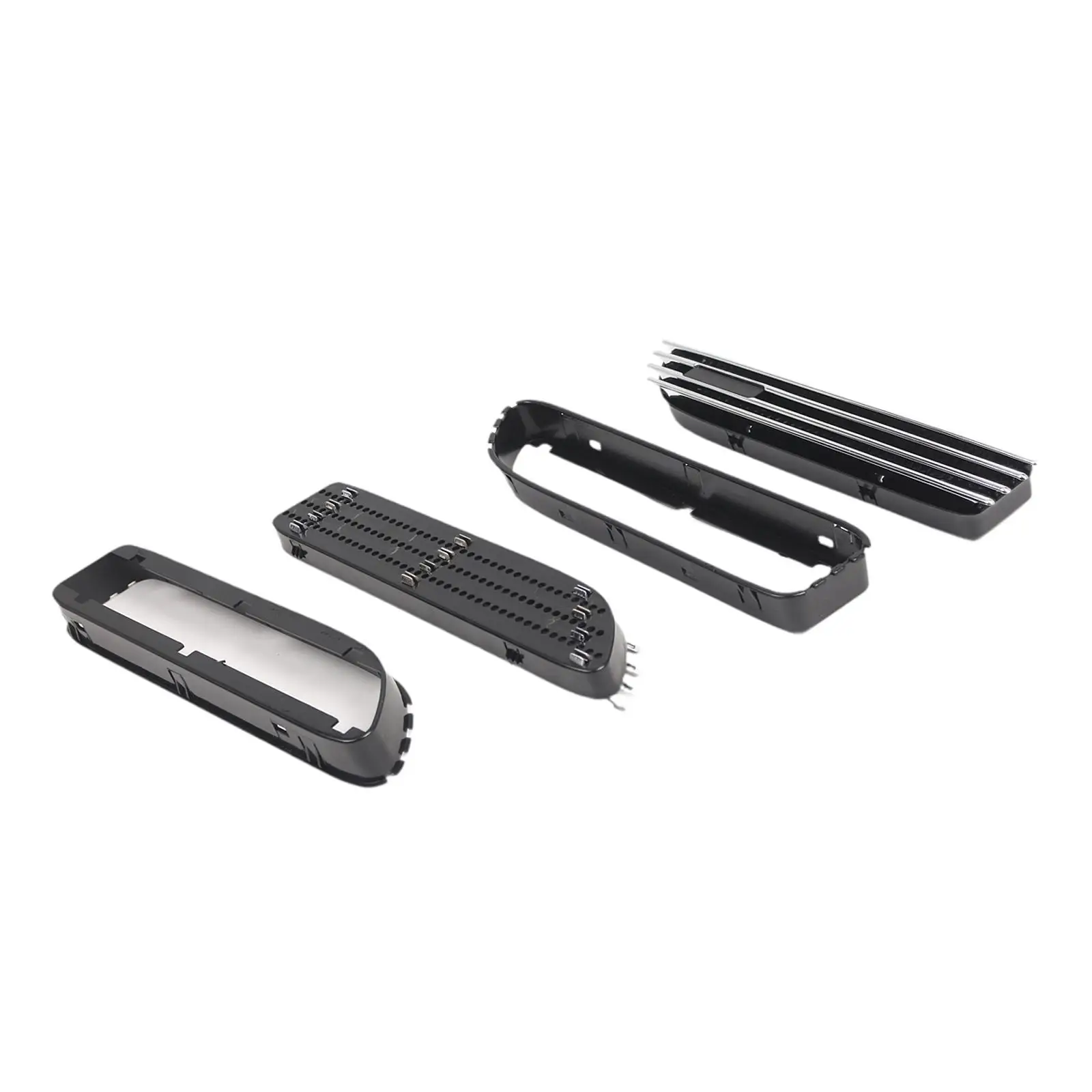 

Car Side Fender Grille Air Vent Trim Plastic Black Front Wing Grill Molding for BMW E46 M3 2001-2006 Accessories