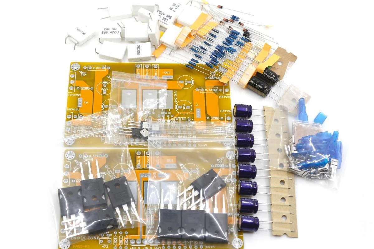 Assembled PASS A3 Single-ended Class A Power Amplifier Board 30W+30W DIY AMP