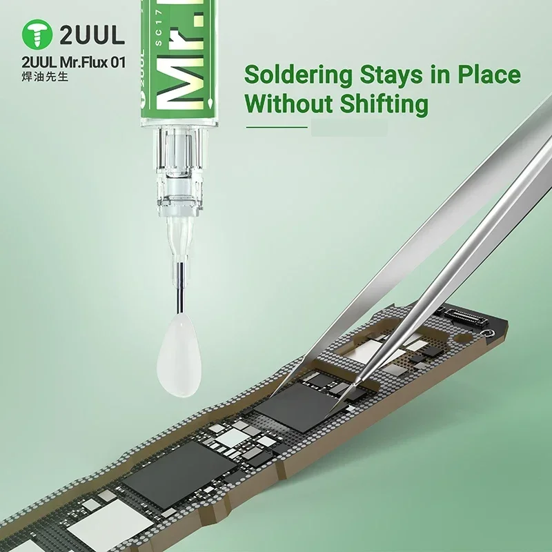 2UUL SC11 لحام الجريان آيفون أندرويد اللوحة الأم رقاقة لحام الجريان PCB بغا وحدة المعالجة المركزية معجون لحام خاص 10CC EcoFlux Mr.flux