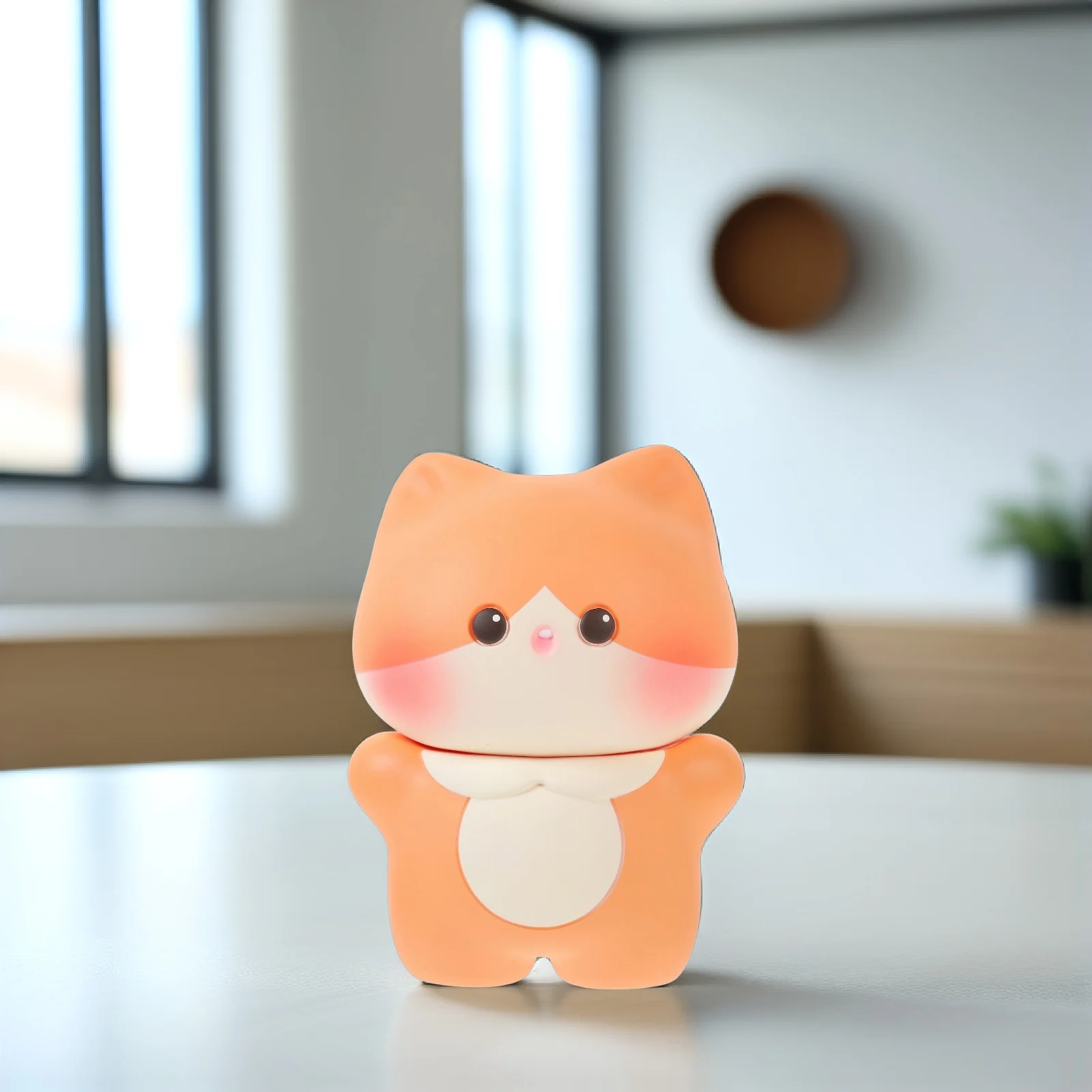 Sparschwein für kleine Kinder, Cartoon-Tier, Vinyl, Münzspartopf, kreative Spardose, dekoratives Geschenk für Geburtstag, Weihnachten