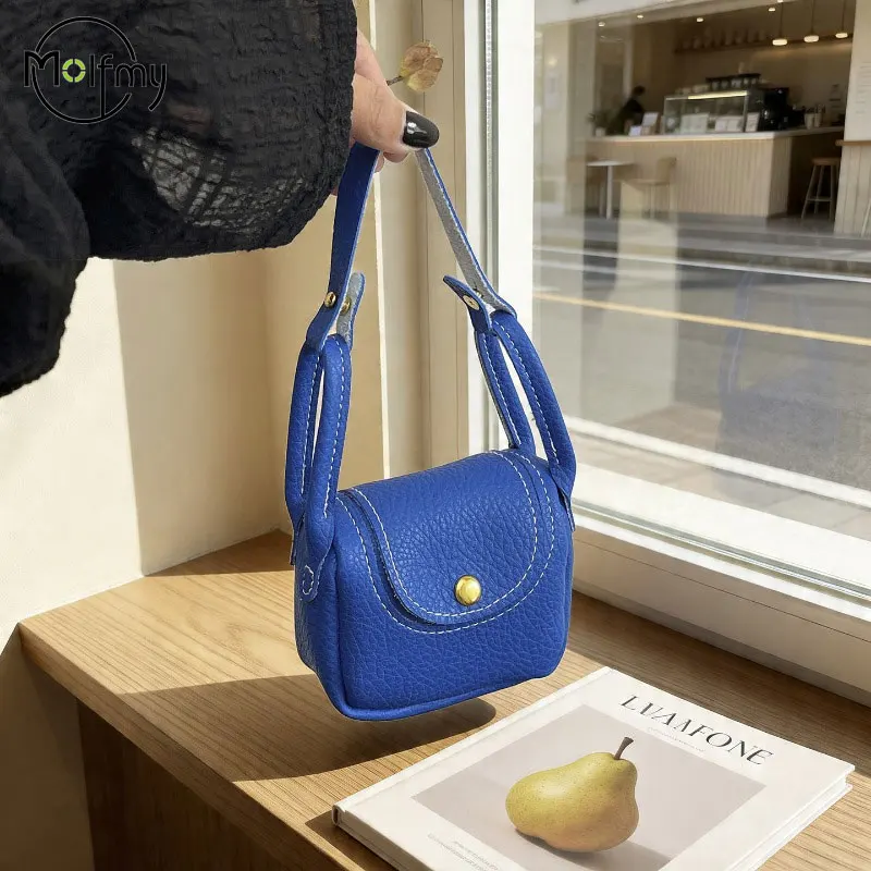 

Mini Tote Bags PU Leather Handbags and Purses Cute Crossbody Bag 2026 New Trend Fashion Luxury Shoulder Handbag Travel Pouch