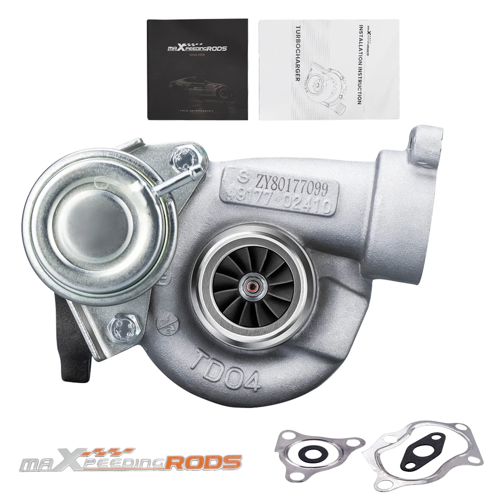 Left Turbine Turbocharger for Mistubishi GT3000 3.0/V6 Engine 3.0L TD04 V6  49177-02410 49177-02400