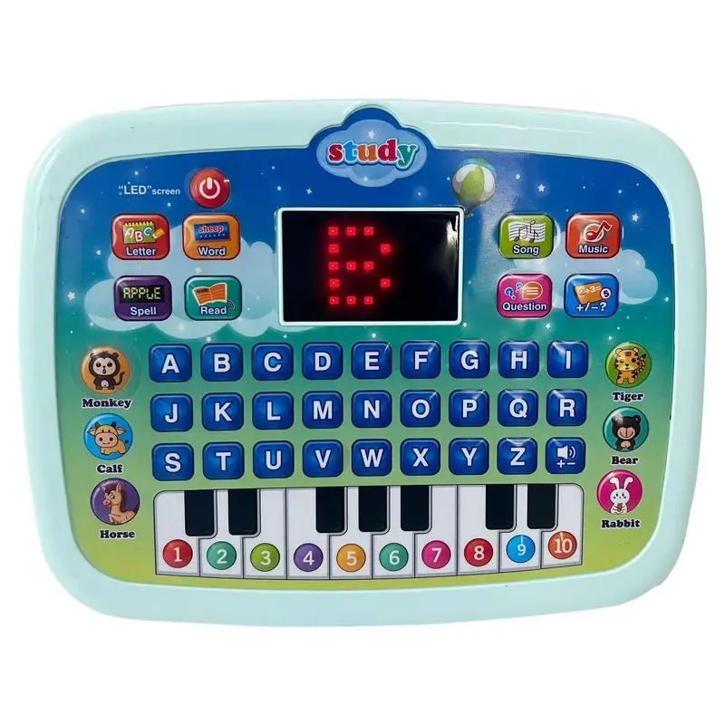 Kids Tablet Toy Kid Tablets Toy Point Reading Machine English Learning Machine With LED Display For Preschool Boys Girls