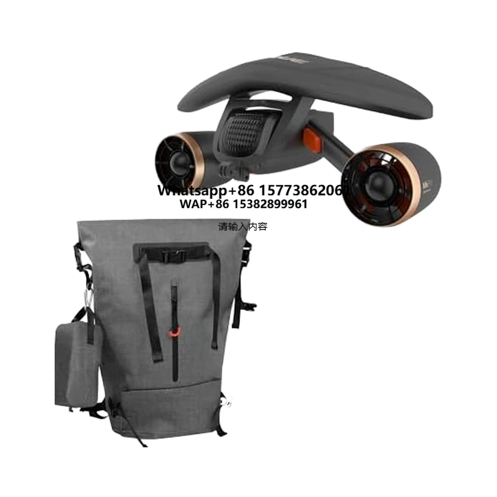 

Подводный скутер Sublue Mix Pro Black с водонепроницаемым корпусом и комплектом для переноски в рюкзаке для водных видов спорта