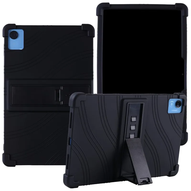 

Slim Funda For Realme Pad X Case RMP2107 RMP2108 10.95" Tablet PC Soft Silicone Shockproof Cover with Rear Kickstand