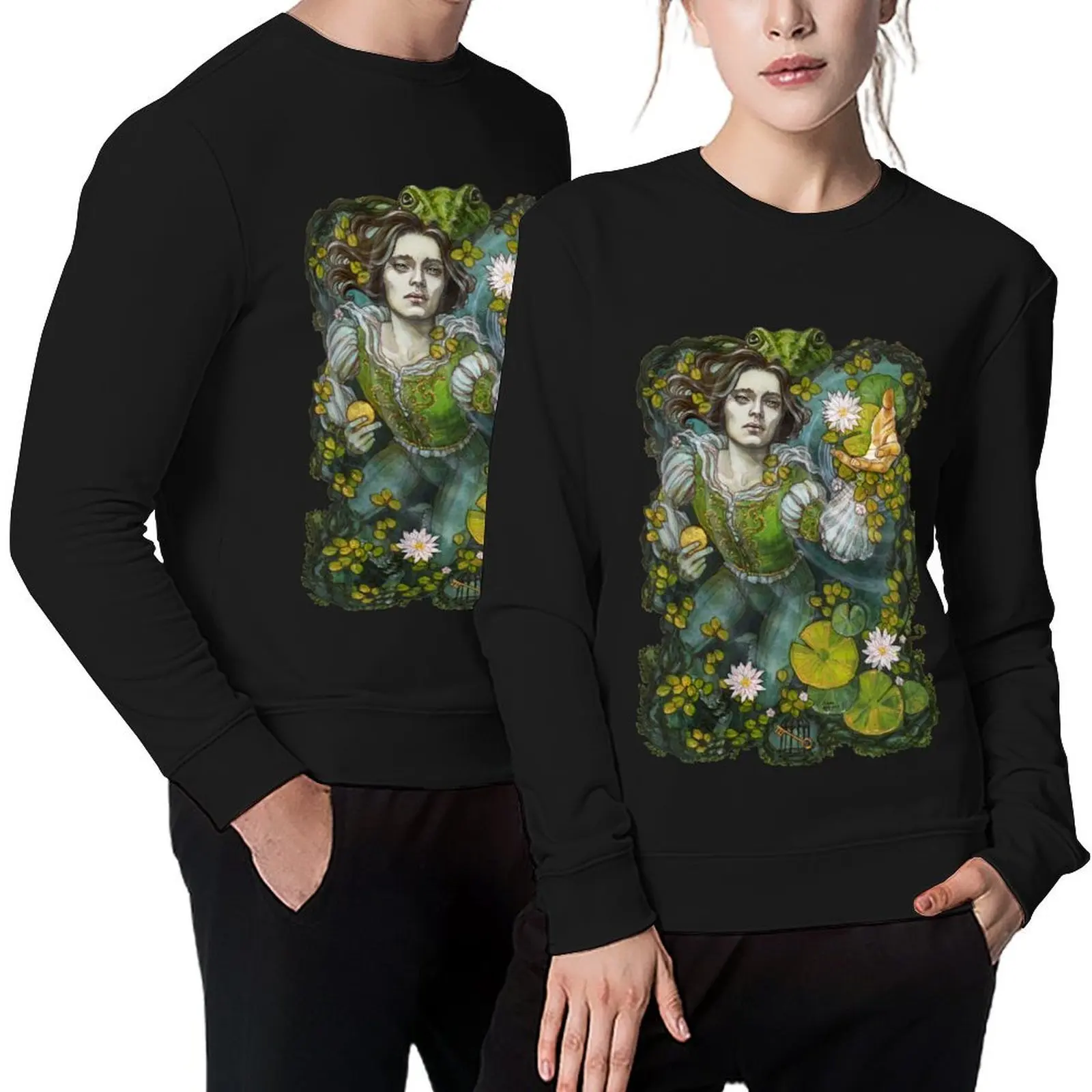 

Frog Prince Pullover tracksuits autumn clothes tracksuit men men wear men sweatshirt