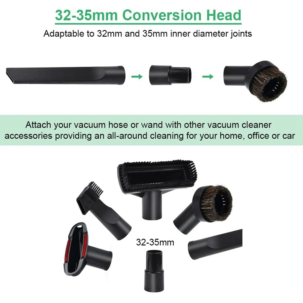 6-Piece Vacuum Cleaner Attachments, Universal Vacuum Attachments, for , , , ,