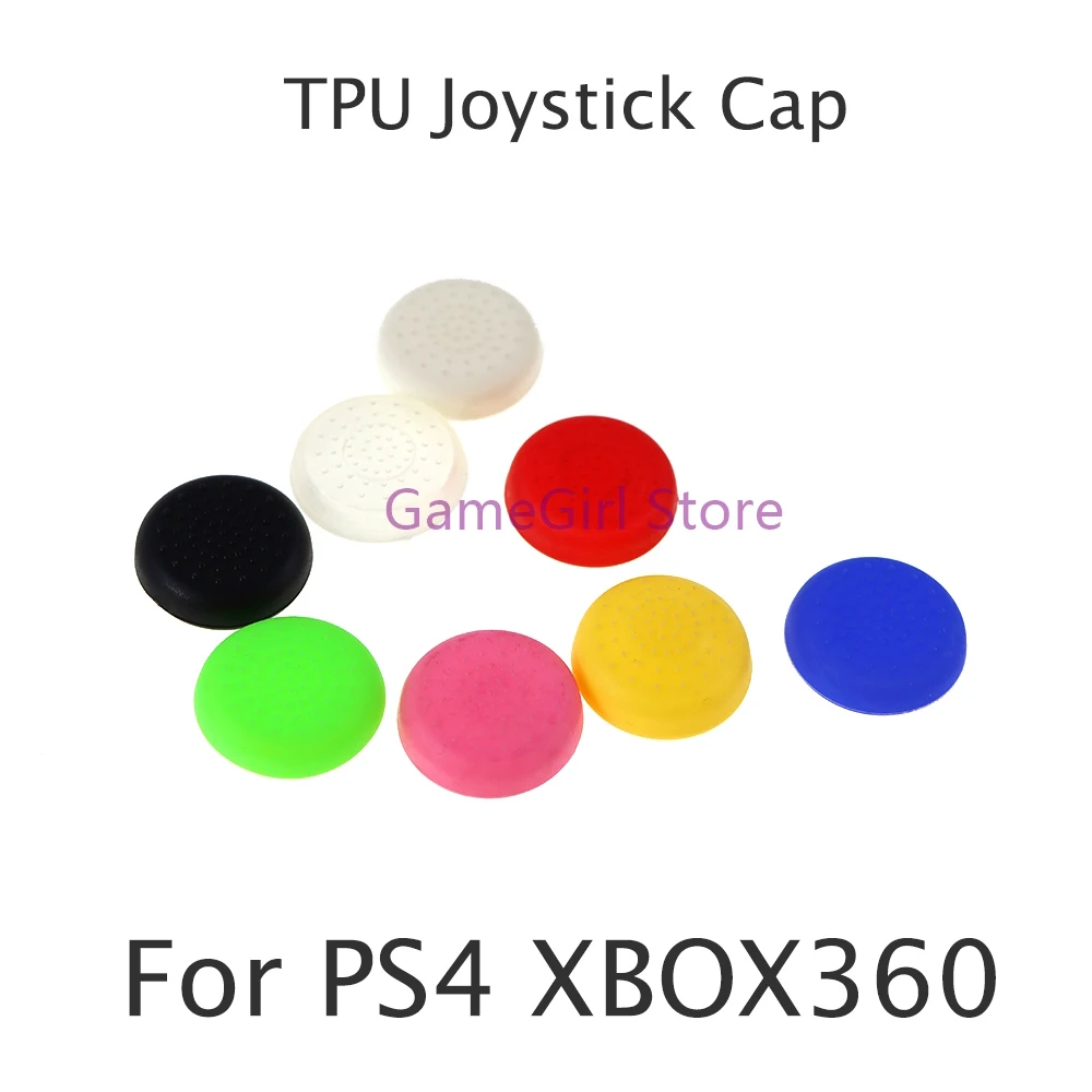 

500pcs For PS4 PS5 XBOX360 PS3 XBOX Series ONE Controller TPU Anti-Slip Protective Rocker Thumb Stick Joystick Cap