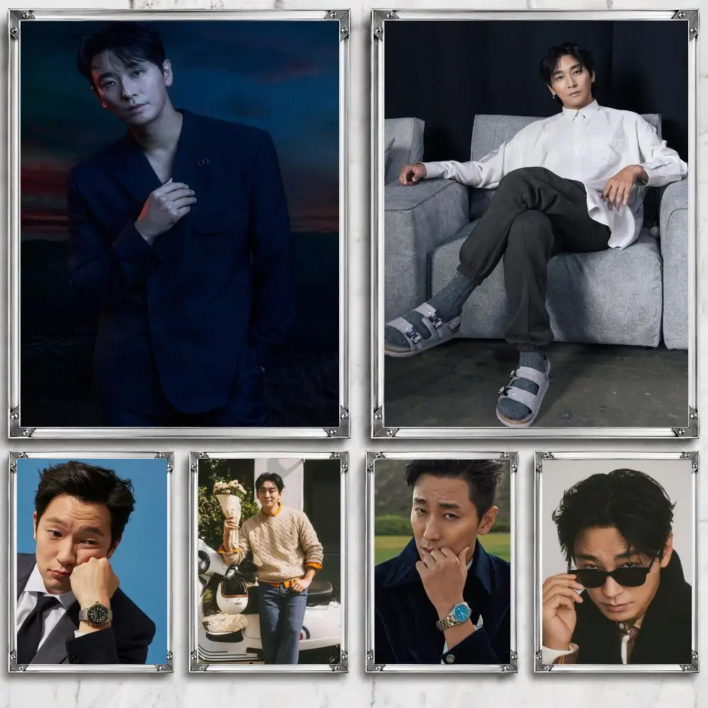actor J-Ju J-Ji-hoon Poster Self Adhesive Wall Decor Waterproof Removable for Bedroom Living Room bar Gift