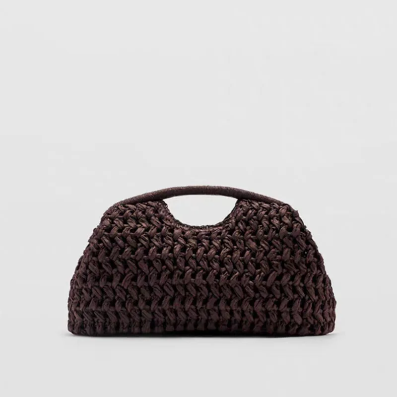 Merk Dameshandtassen Modieuze Geavanceerde Cliptassen Lichte Luxe En Veelzijdige Banket Clutch Bags Zomer Geweven Messenger Bags