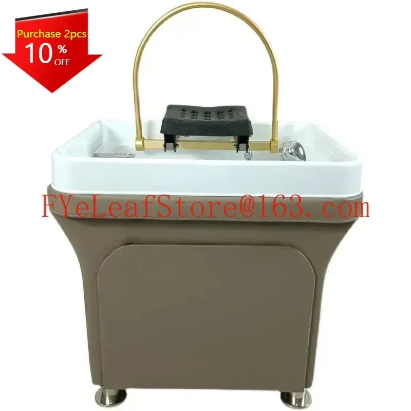 

Mobile shampoo basin beauty salon ear wash and hair care center water circulation head care fumigation hydrotherapy machine