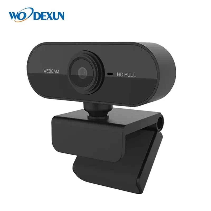 1080P high-definition computer camera, USB built-in microphone, webcam with tripod