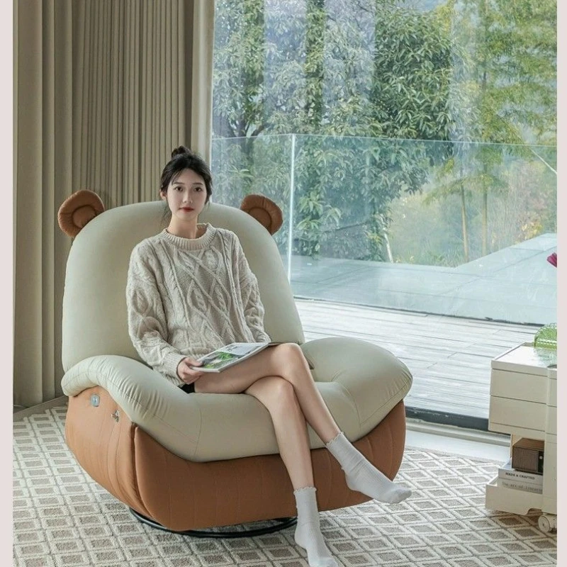 

Multifunctional electric single sofa space capsule living room leisure recliner lazy rocking chair intelligent massage