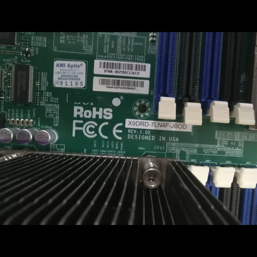 

Server Motherboard E5-2600 Family ECC LGA2011 DDR3 Expansion Slots: 6 (x8) PCI-E 3.0 X9DRD-7LN4F-JBOD