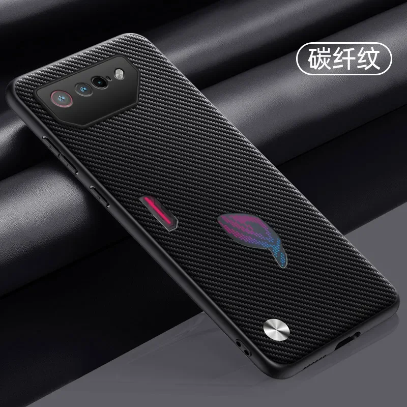 Capa De Telefone De Silicone Para ASUS ROG Phone 7, Capa De Luxo, Silicone Bumper, Ultimate, À Prova De Choque