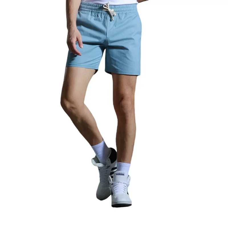 

Летние мужские повседневные спортивные шорты, дышащие хлопковые баскетбольные шорты, спортивные шорты для фитнеса, мягкие шорты для бега, мужская одежда 4XL