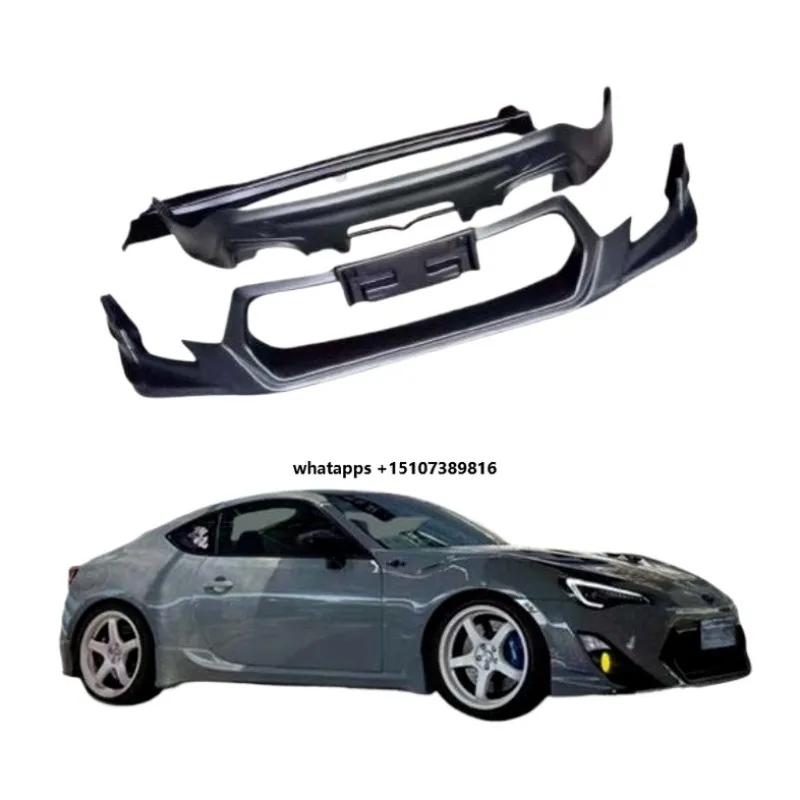

Conversion T Style New Body Kits for GT86 Front Lip Rear Diffuser Side Skirts Car Bumper Upgrade Fitment