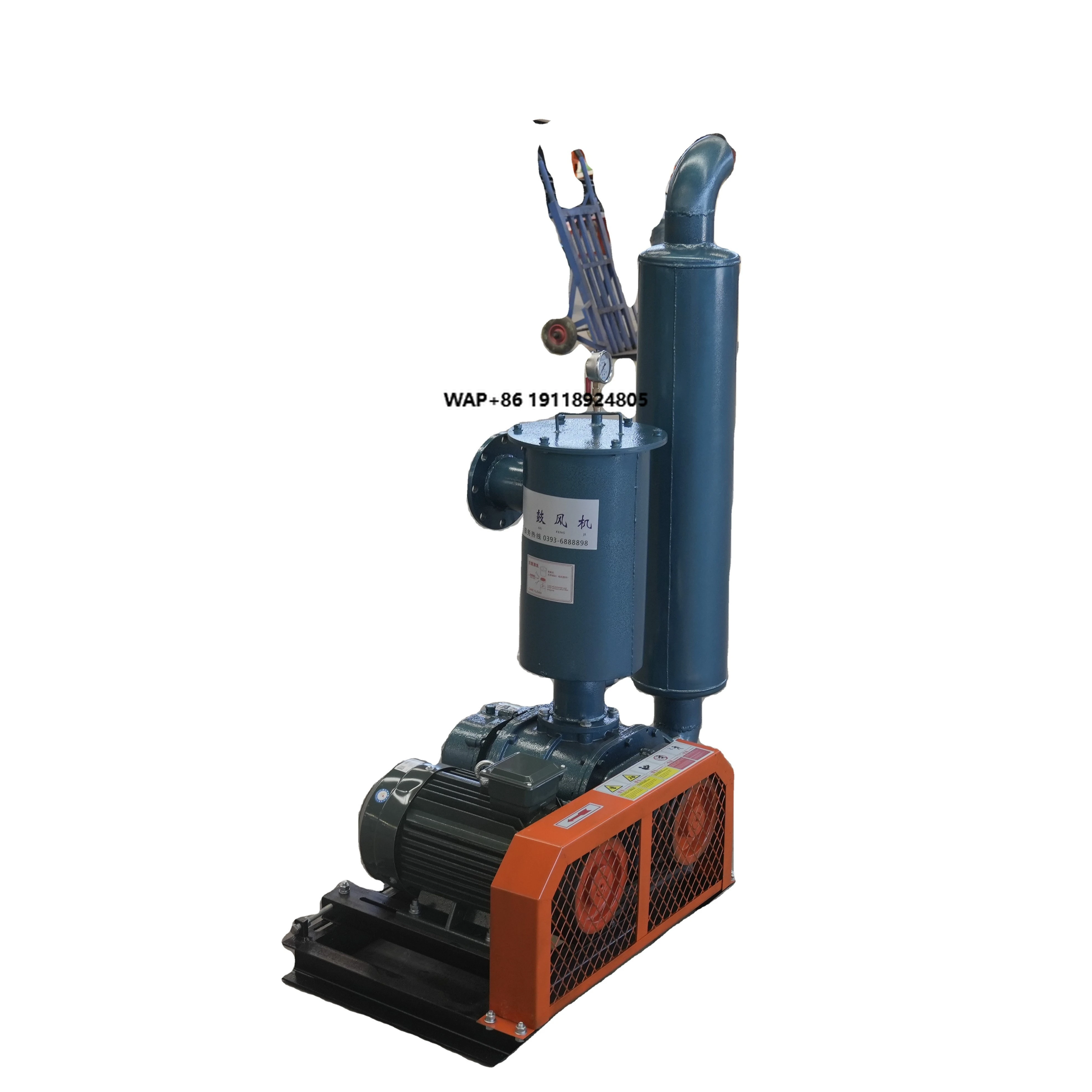 

Airblower Heavy Duty air Blowermachine High Speed Industrial Air Pond Vacuum Roots Type Blower