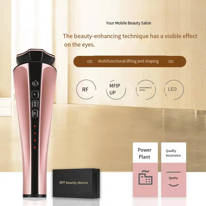 Microcurrent Facial Massager for Lifting and Firming Home Beauty Device to Fade Nasolabial Folds for Import/Export