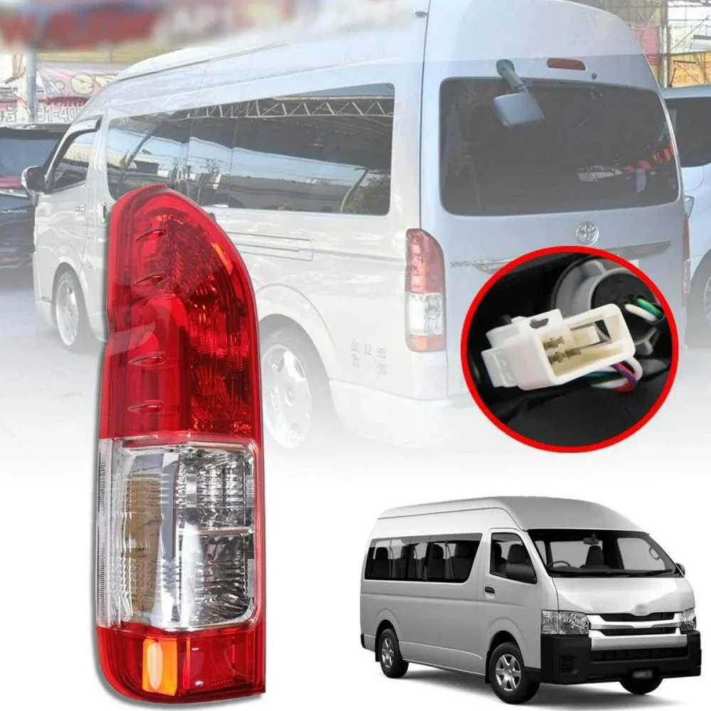 Car Left Right Tail Light Rear Brake Lamp Signal Light Assembly For Toyota Hiace 2014-2018 Replacement Car Accessories