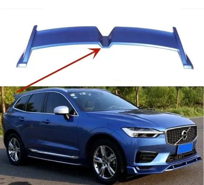 

New！ High Quality ABS Paint Car Rear Wing Trunk Lip Spoiler For VOLVO XC60 2018 2019 2020 2021 2022 2023