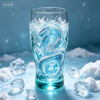 Edición Ragnarok, Jarra de Cerveza de Vidrio Vikinga con Diseño de Jormungandr, Serpiente del Mundo, Mitología Nórdica, Regalo Único para Entusiastas de los Vikingos