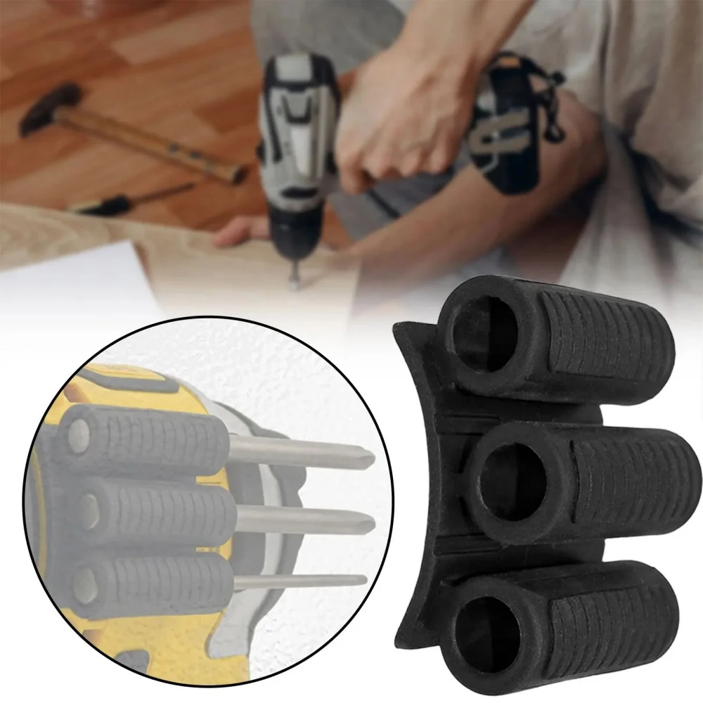 

Drill Add-on Quick Change Bits Holders Mount Attachment Driver Bits Side Holder of Power Drill Or Driver for Most Drills Tool